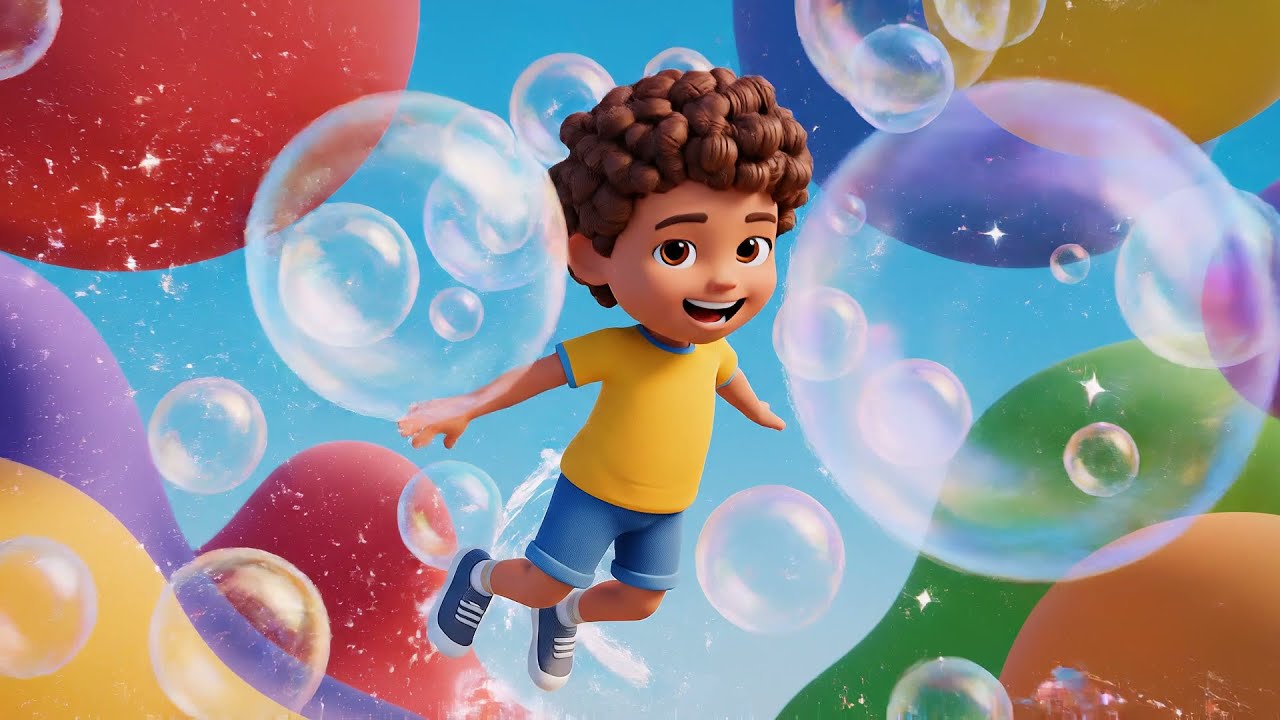 Roblox Funny Kid Floated Through a Bubble | Kids Songs & Nursery Rhymes