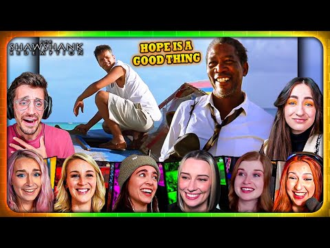 JOYFUL "Hope is a Good Thing" Reactions! The Shawshank Redemption (1994) Movie Reaction
