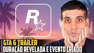 Thumbnail for GTA 6 - TRAILER tem duração REVELADA e evento CRIADO