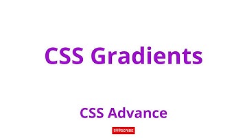 CSS Gradient |  CSS Advance Tutorial for Beginners in HINDI | #css