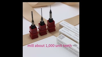 XTCERA Zirconia CVD/DC Milling Burs