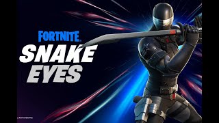 Fortnite Snake Eyes from G.I. Joe, Gameplay (for my cousin)