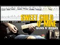 COVER & TAB: Sweet Child o' Mine (Guitar Cover with Original Solo and Tabs)