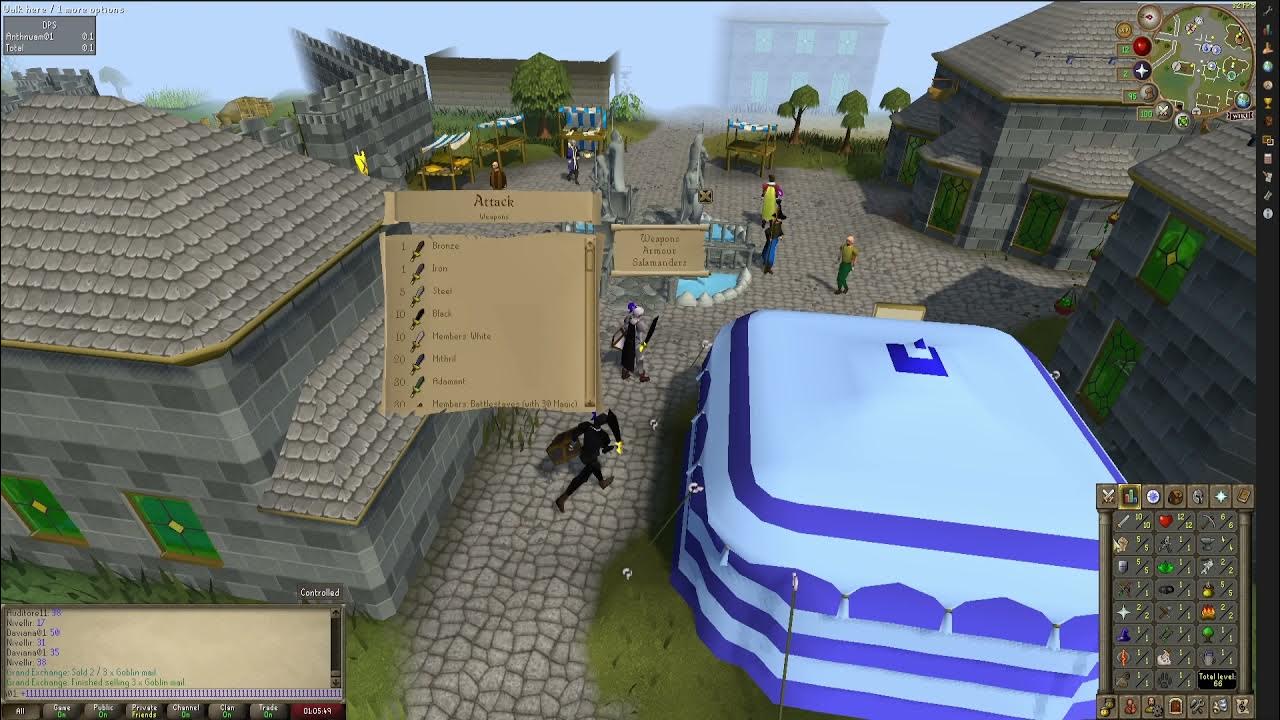 The Varrock Sewers Ep.7 Old School Runescape Gameplay YouTube