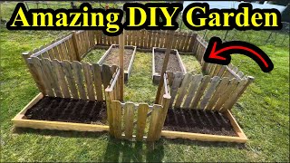 DIY garden in under 3 minutes BEAUTIFUL