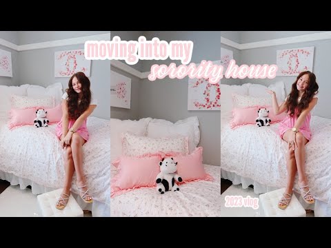 MOVING INTO MY SORORITY HOUSE! | Kappa Alpha Theta | University of Alabama | move in day vlog