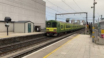 8600 Class DART Departing Dublin Pearse