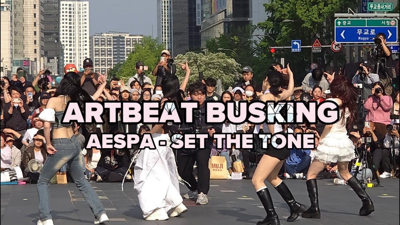 [ARTBEAT BUSKING 250511] AESPA - Set The Tone (Back Cam)
