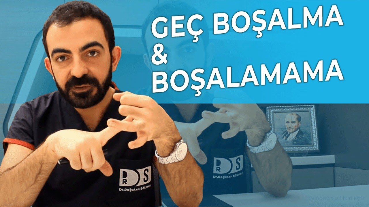 boşalamama