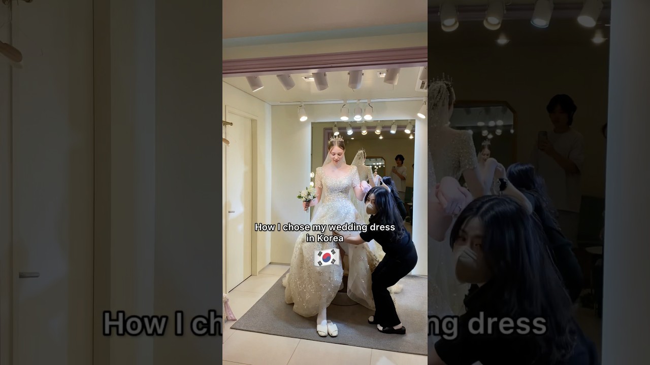 Выбираю свадебное платье в Корее 