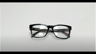 Alexander McQueen Eyeglasses Model - AM0307O Color-001 Logo