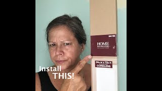 Install Blinds Home Decorators Collection