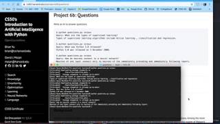 Project 6b of AI50