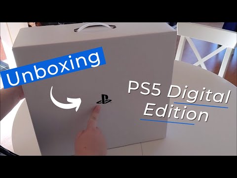 PlayStation 5 Digital Edition Unboxing   YouTube