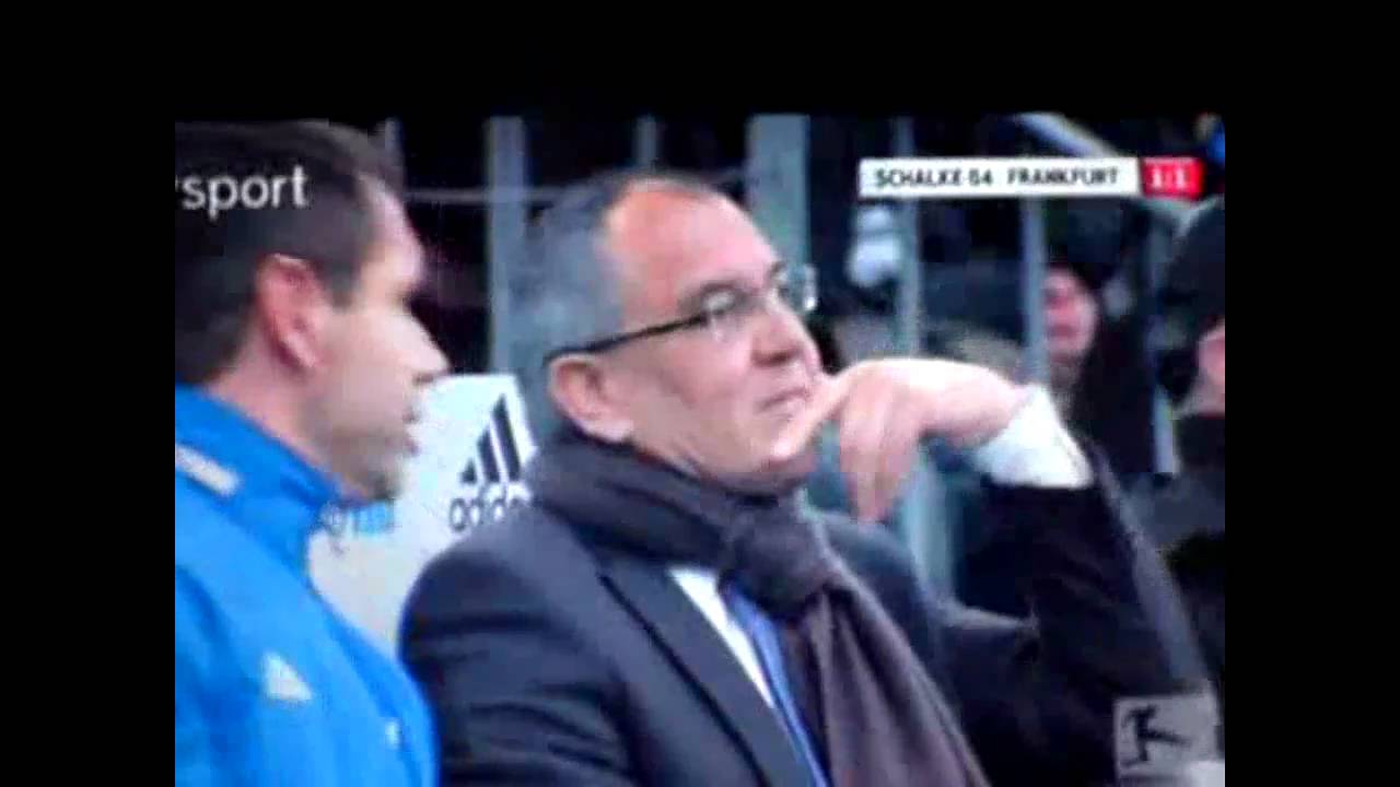 Schalke - Frankfurt 1:1 Rekordtor "der andere grieche da"