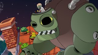 Epic Zomboss Battle Plants vs. Zombies Final Animation