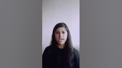 Video made by NSS Volunteer Stuti, on the occasion of NATIONAL GIRL CHILD DAY. #nss