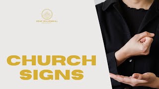 Part 3  learn American Sign Language church vocabulary
