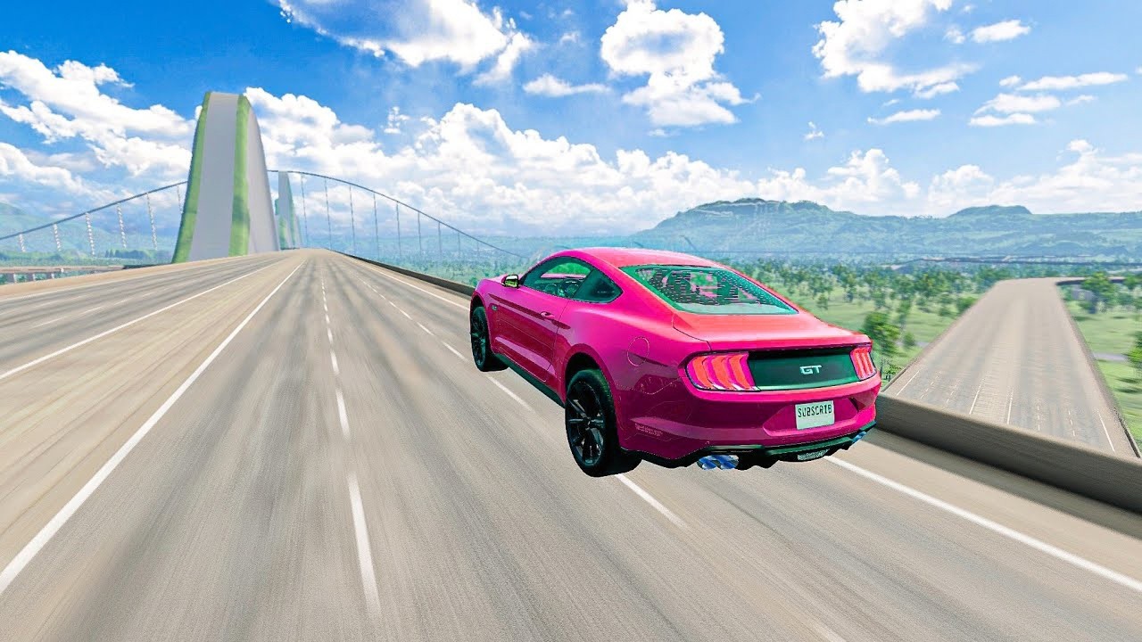 INSANE Downhill Speed Test! Full Throttle Chaos in BeamNG.drive#19 #beamngdrive #beamng #crashdrive