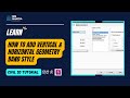Add Vertical &amp; Horizontal Geometry Band Styles in profile view  CIVIL 3D