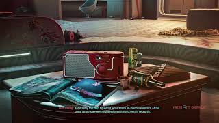 Cyberpunk 2077 Menu and Loading Screen