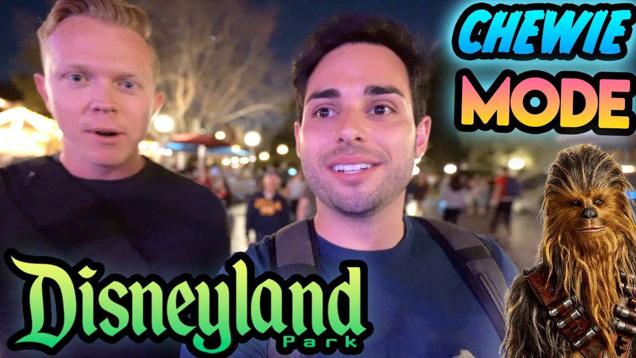 Trying To Unlock Chewie Mode and Hack Smuggler's Run Ride at Disneyland