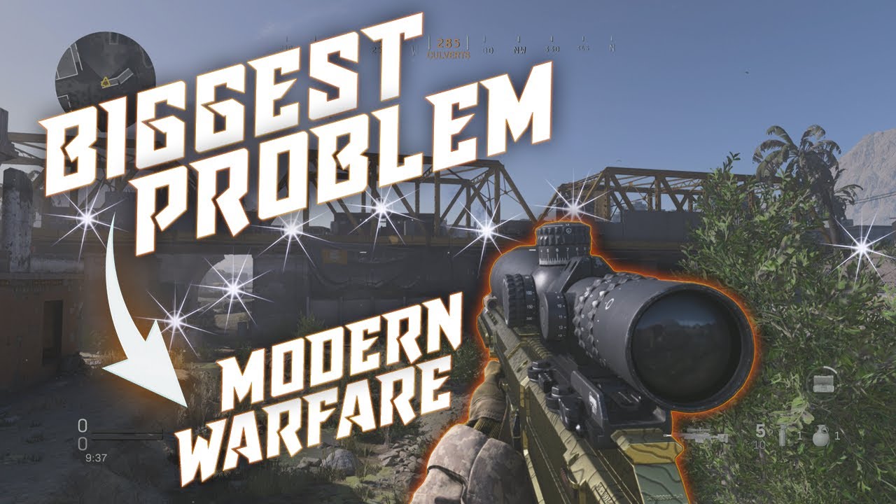 BIGGEST Sniping PROBLEM In Modern Warfare! - Glints / Attachments / Quickscoping - COD MW - OhEarly-