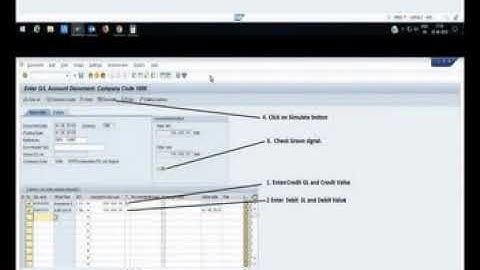 FINANCE | SAP HANA | GENERAL LEDGER ENTRY - FB50