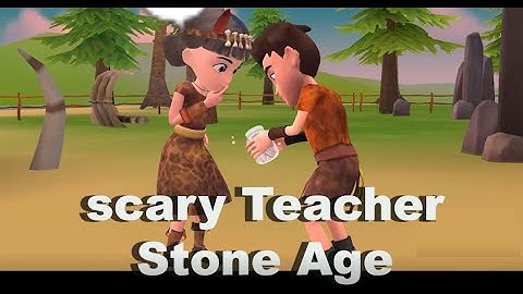 Scary Teacher Stone Age Level 5  - Android Gameplay - Walkthrough