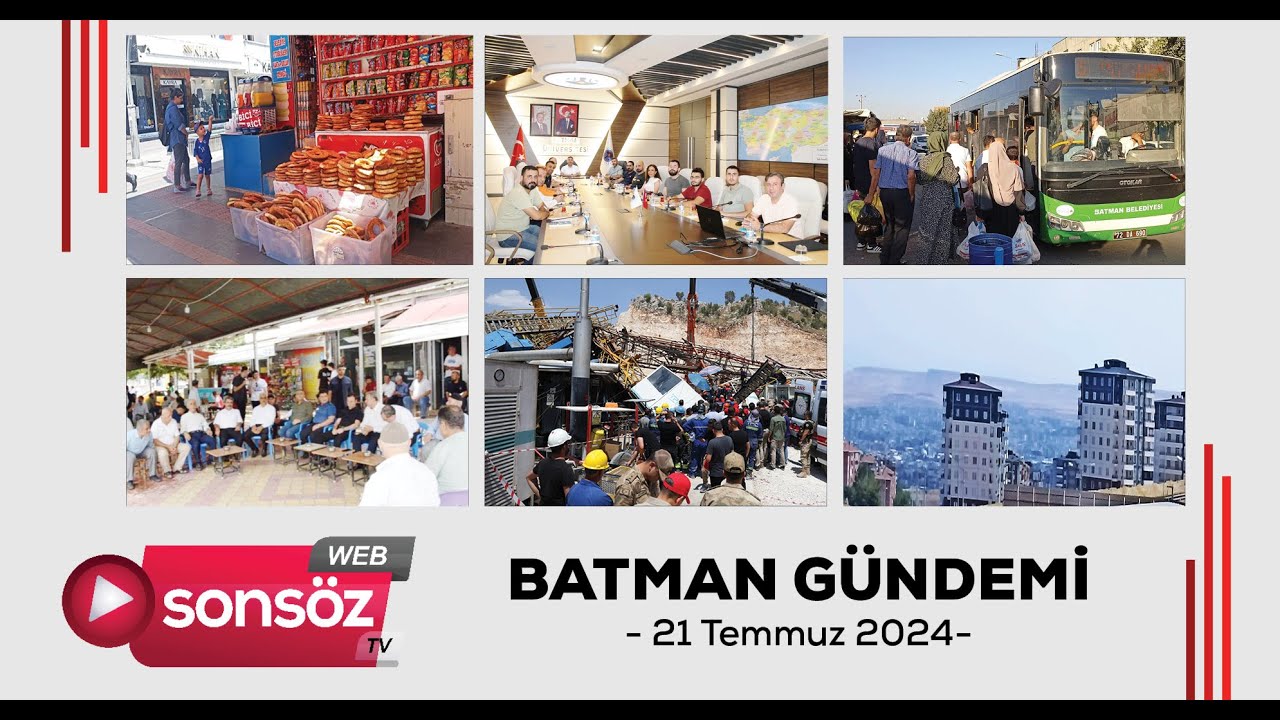 Batman G&uuml;ndemi 21 Temmuz 2024
