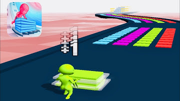 Stack Colors Run - Stack Colors Walkthrough Gameplay - All Levels Unlocked - Android Ios Gameplay