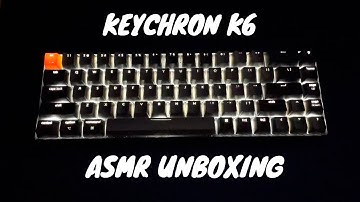 [ASMR UNBOXING] Keychron K6 Wireless Mechanical Keyboard
