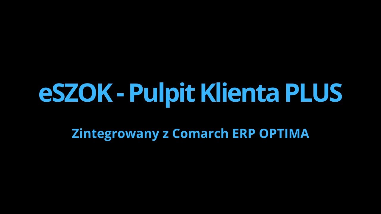 Pulpit Klienta PLUS dla biur rachunkowych do Comarch ERP Optima