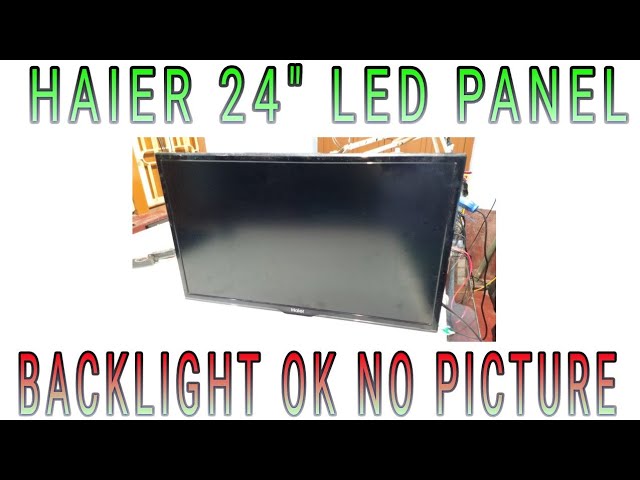 haier tv backlight price