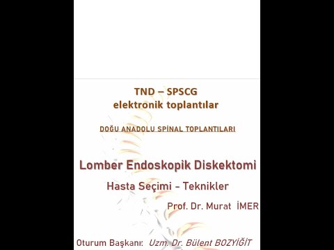 TND - SPSCG Dogu Anadolu Spinal Toplantısı