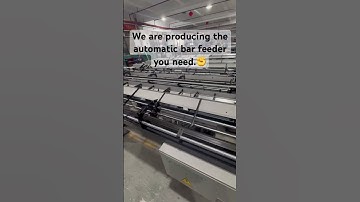 Factory producing video.#lathe # bar feeder #hardware #hydraulic ##Swiss machine #turning