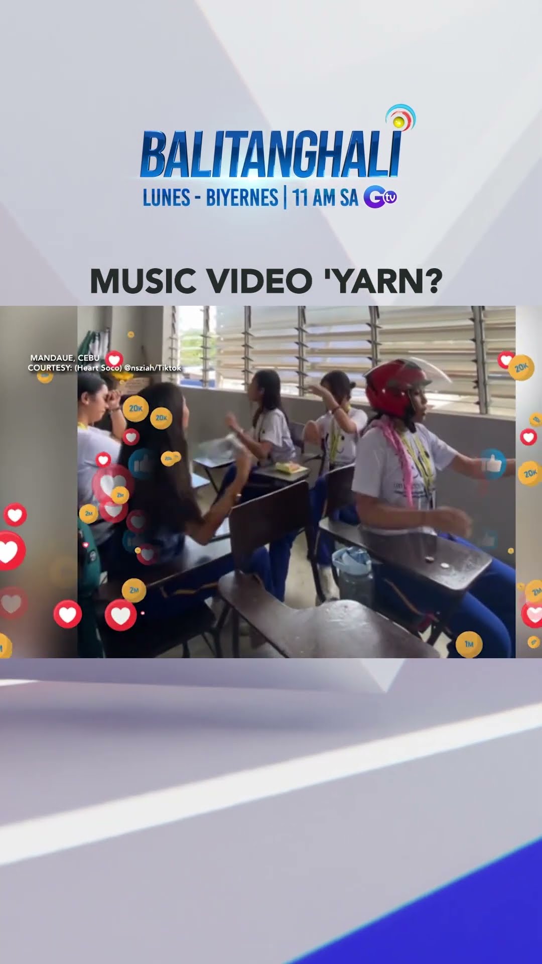 Ala-jeepney music video ng mga estudyante, trending #shorts | Balitanghali