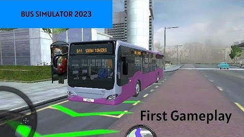 Bus Simulator 2023 by Ovilex Software | FIRST GAMEPLAY