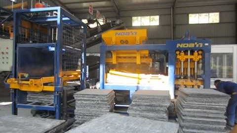Noah QT6 15 Block Machine New High Speed Design
