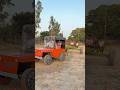 Mini Thar Pulling Big Trolly #trolly #pulling #minithar