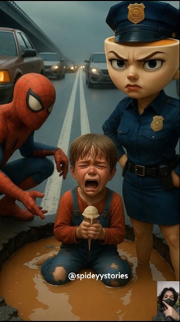 ♥️Spiderman Kids Adventure Meet Anomaly ❗#shorts #marvel #spiderman