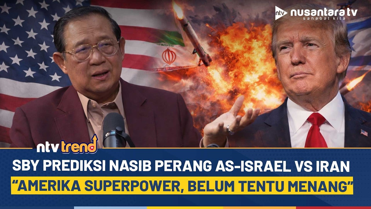 SBY Buka-bukaan Soal Konflik Iran-Israel: Kekuatan AS Tak Jamin Kemenangan | NTV