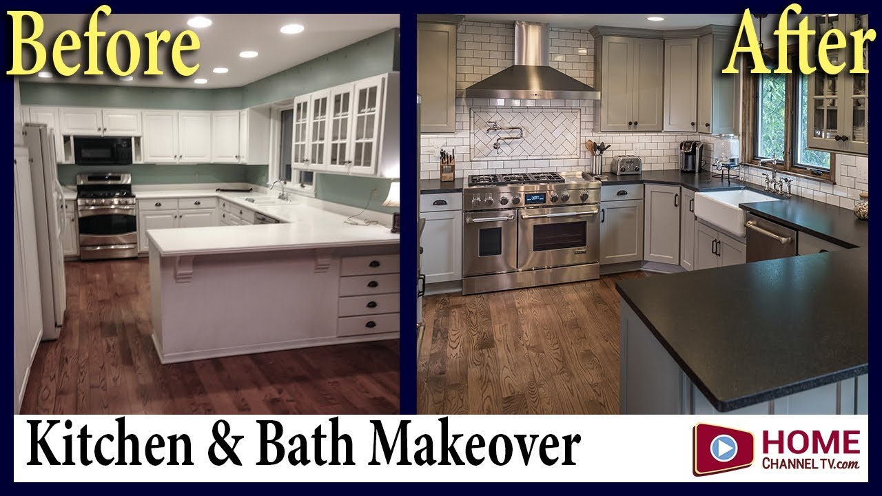 Before After Country Kitchen And Bath, Kitchen And Bathroom Remodeling