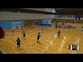 7日 ハンドボール女子 福島市国体記念体育館 Cコート 富岡東vs明光学園 3回戦 2