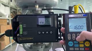 IP6000 Smart Valve Positioner Linear Version Lever A Type Mounting and Calibrating Guide