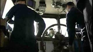 Coast Guard Cutters Break Ice On Kennebec River