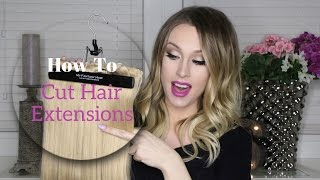 How To: Cut Hair Extensions At Home