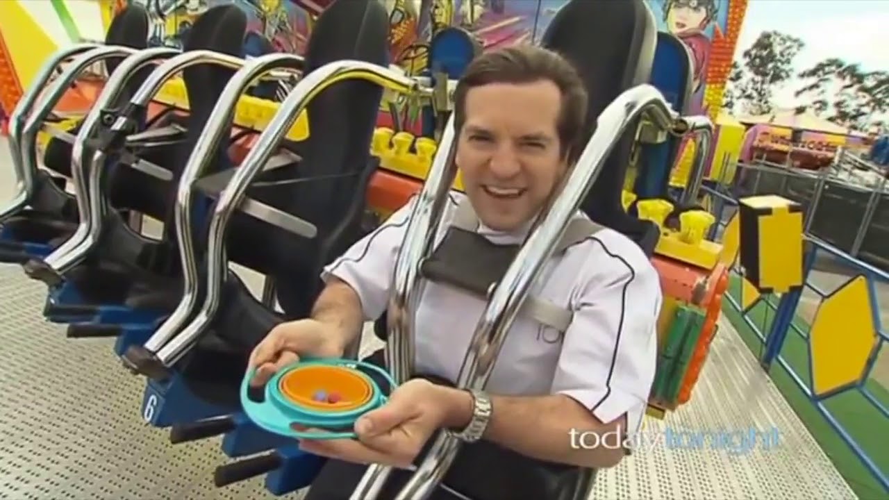 Испытание в реальных условиях! Gyro Bowl Тарелка-неваляшка 360