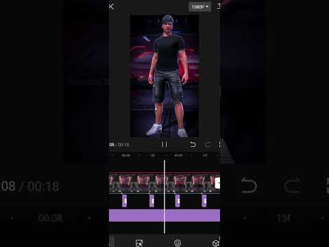 Dancin Velocity😎 //capcut editing tutorial, ff edit tutorial lobby edit ff #shorts