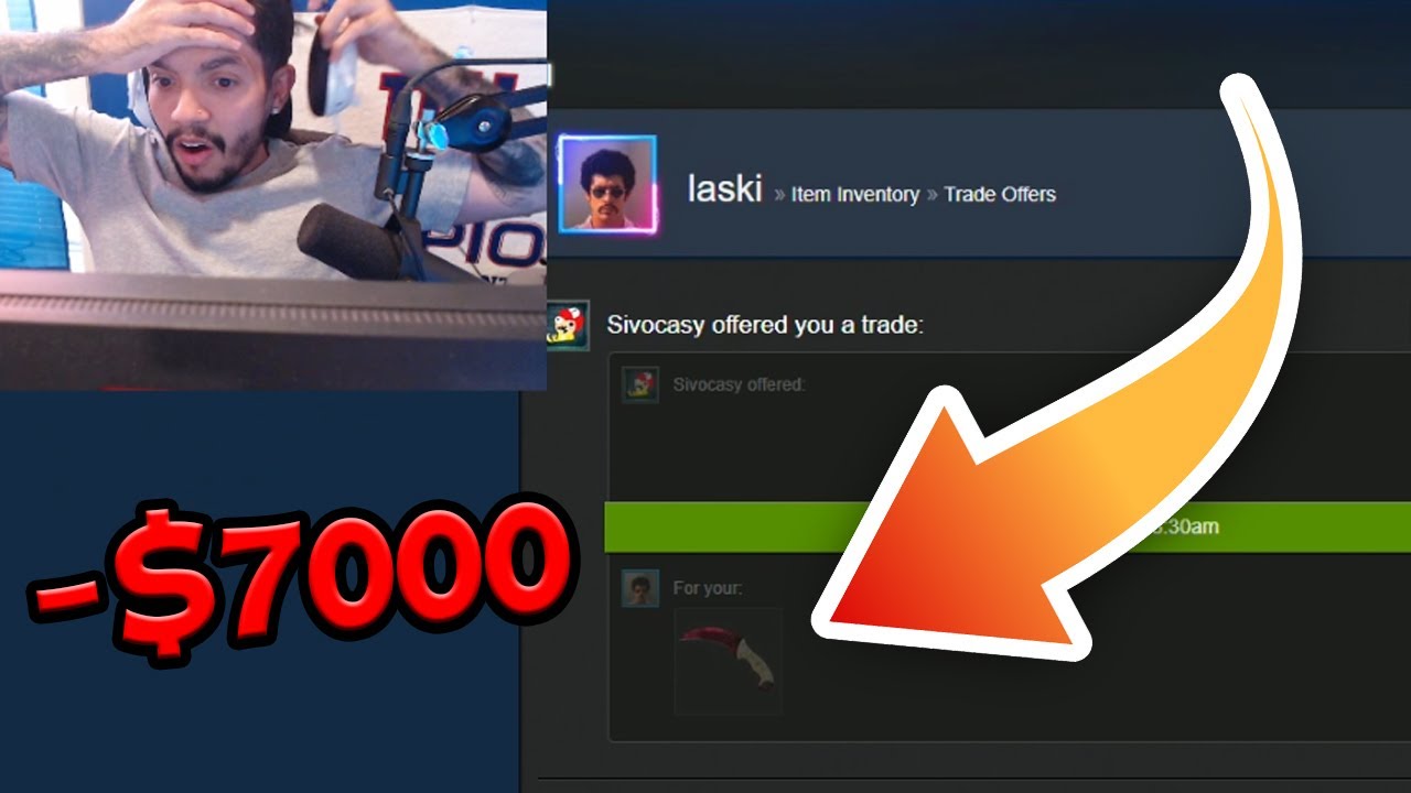 he just got scammed for $7000 LIVE on stream..